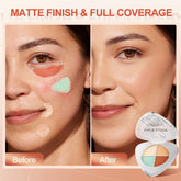 SACE LADY Pro Zone Concealer Palette β Waterproof, Full Coverage | 4-Color Correction